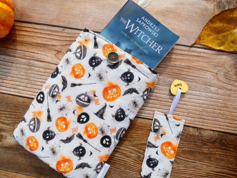 Protège-livre de poche Citrouilles